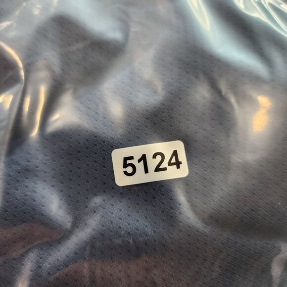 Mens Adidas Blue Athletic Track Pants w/ 3 White Stripes Hi Rise Size L - Picture 16 of 16